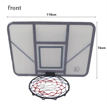 Panneau de basket-ball personnalisé OEM, supports muraux de basket-ball pour sportifs, en Stock